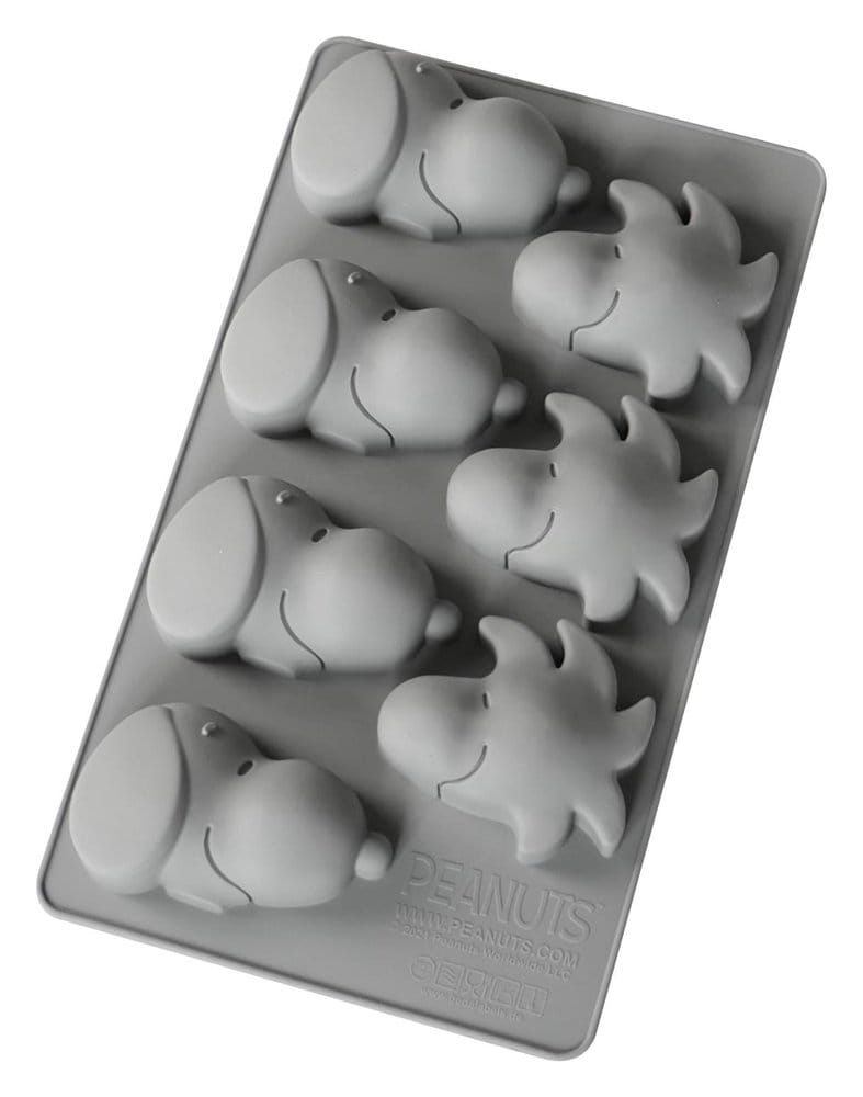 PRE ORDINE - Peanuts Silicone Muffin Tray Snoopy & Woodstock grey