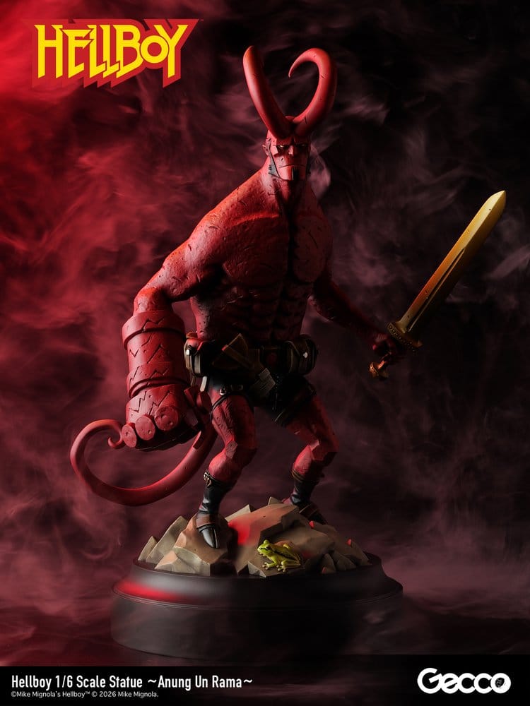 PRE ORDINE - GECCO Hellboy PVC Figure 1/6 ~Anung Un Rama~ 39 cm
