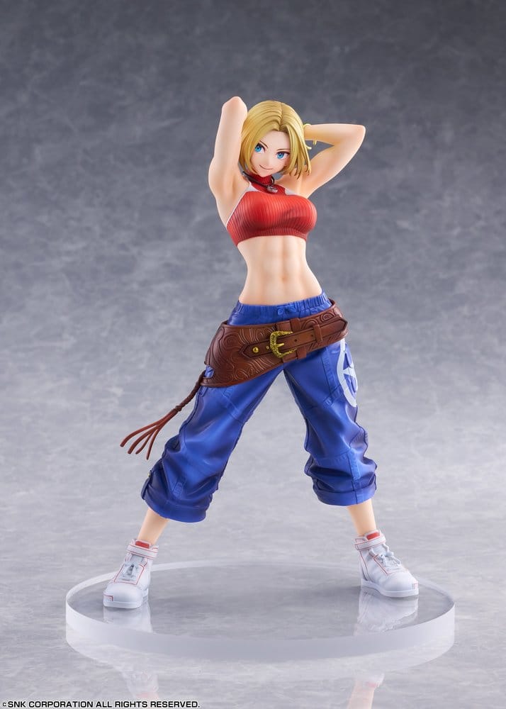 PRE ORDINE - Fighting Girls Collection The King of Fighters XV PVC Figure 1/7 Blue Mary 26 cm