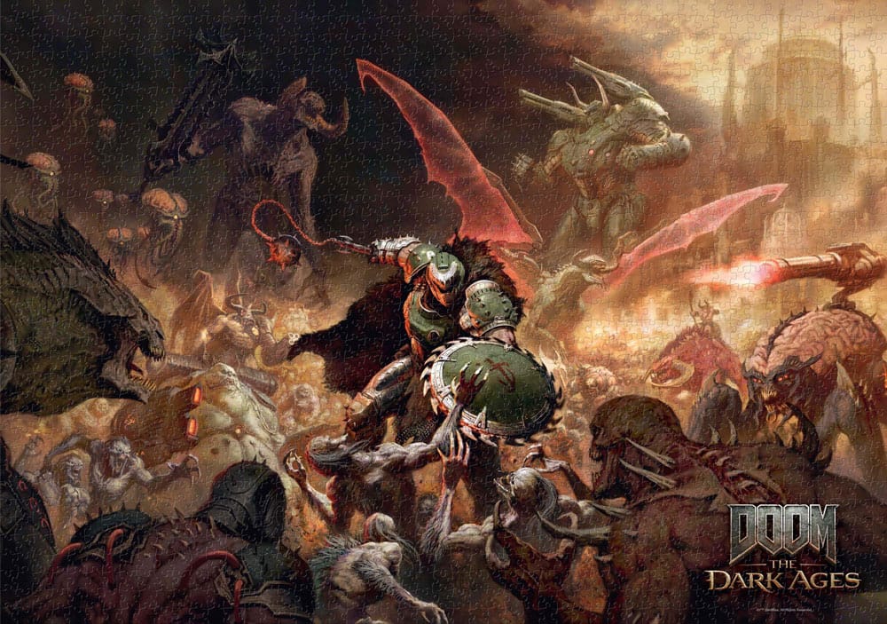 Doom The Dark Ages Puzzle Slayer's Rag (1000 pieces)