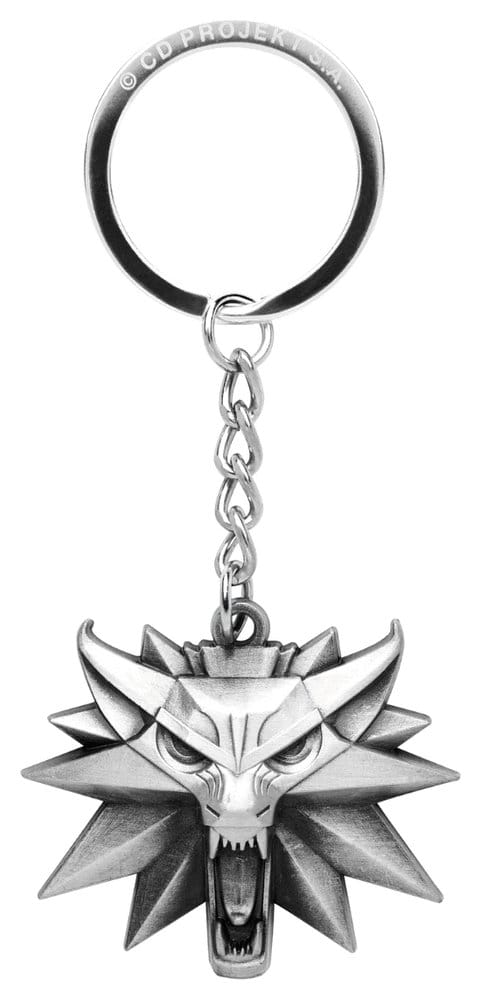 PRE ORDINE - The Witcher 3 Keychain Wolf Medallion