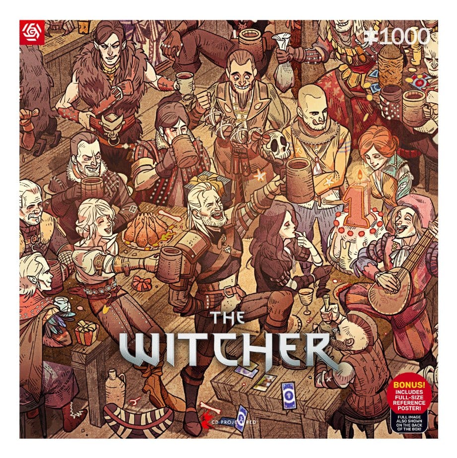 PRE ORDINE - The Witcher Puzzle Birthday (1000 pieces)