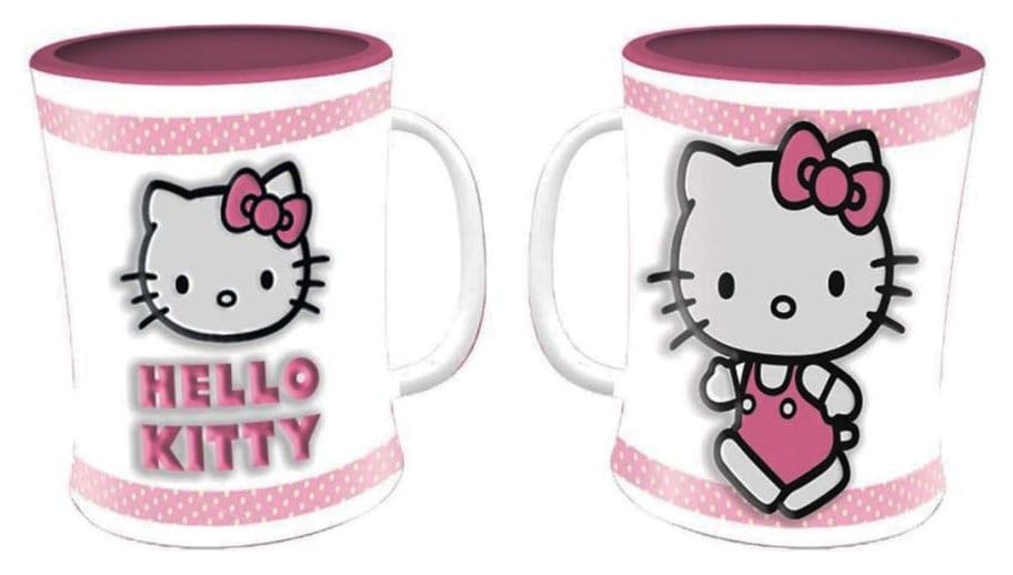 PRE ORDINE - Hello Kitty Mug Pink Emboss