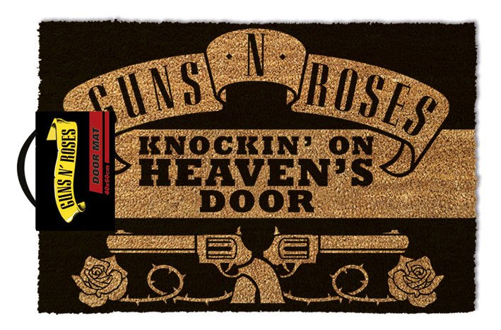 PRE ORDINE - Guns N' Roses Doormat Knockin' On Heaven's Door 40 x 57 cm