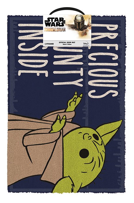 PRE ORDINE - Star Wars The Mandalorian Doormat Precious Bounty Inside 40 x 60 cm