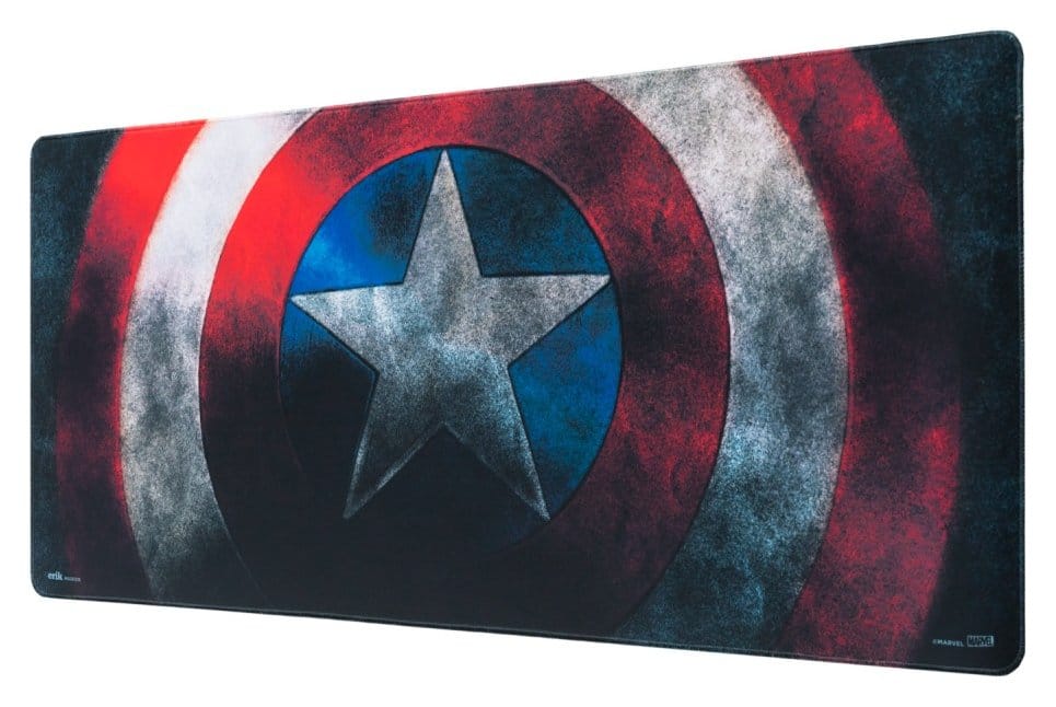 PRE ORDINE - Marvel Captain America Mouse Mat Shield 80 x 35 cm