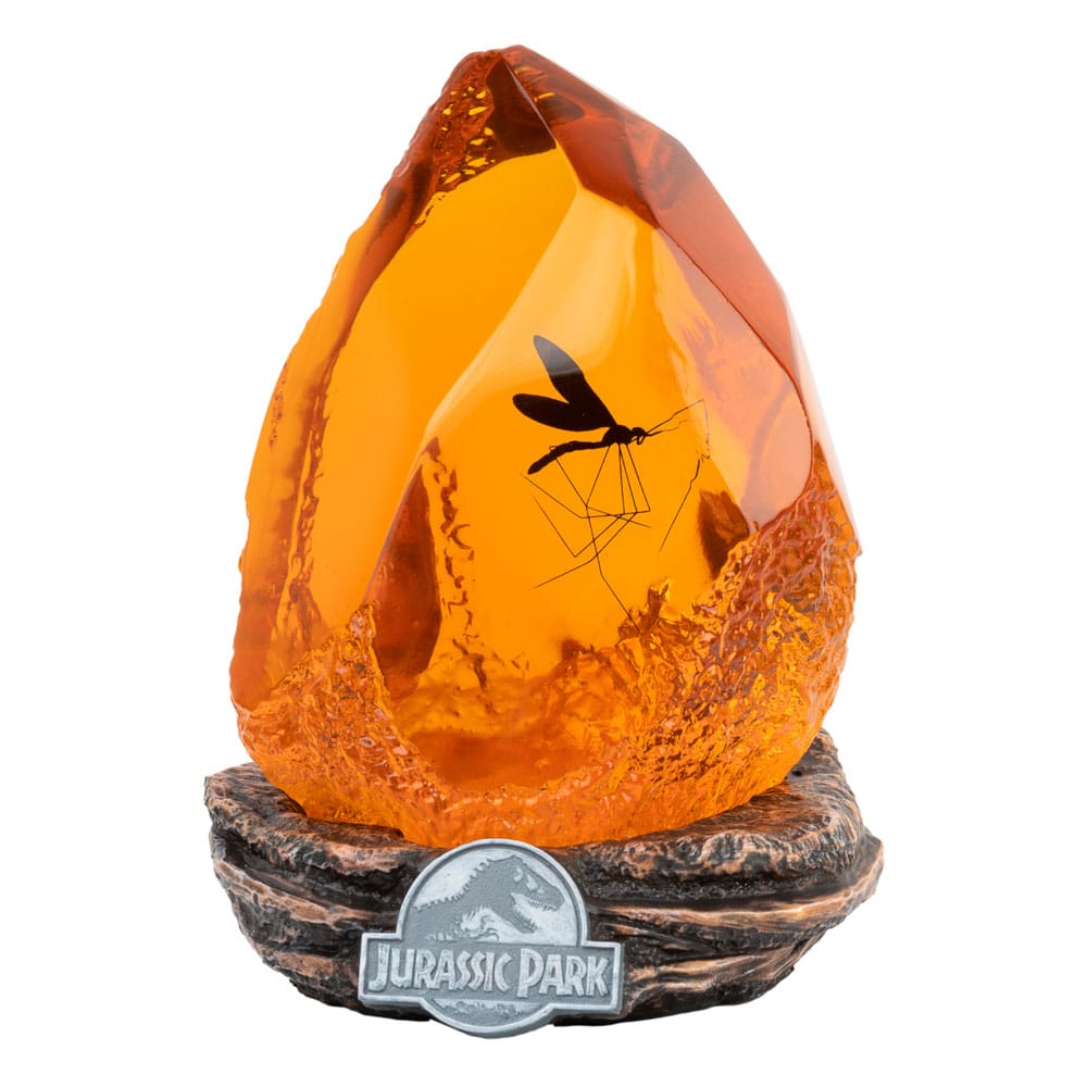 PRE ORDINE - Jurassic Park Lamp with USB-C Amber