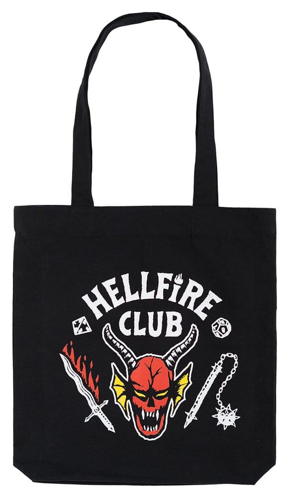 PRE ORDINE - Stranger Things Tote Bag Hellfire Club