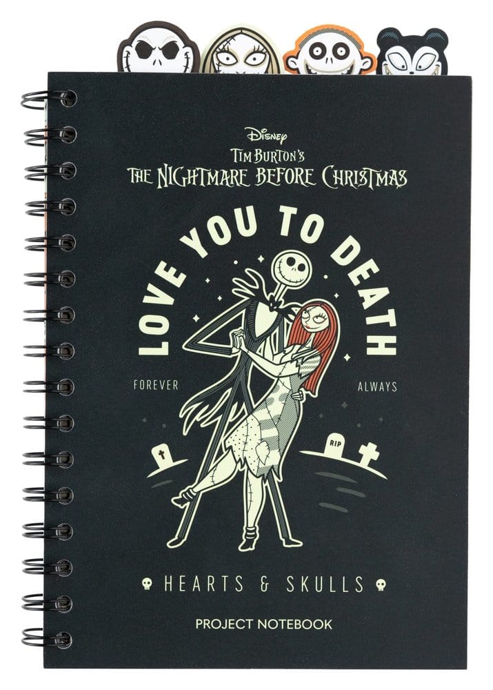 PRE ORDINE - The Nightmare Before Christmas Project Notebook A5
