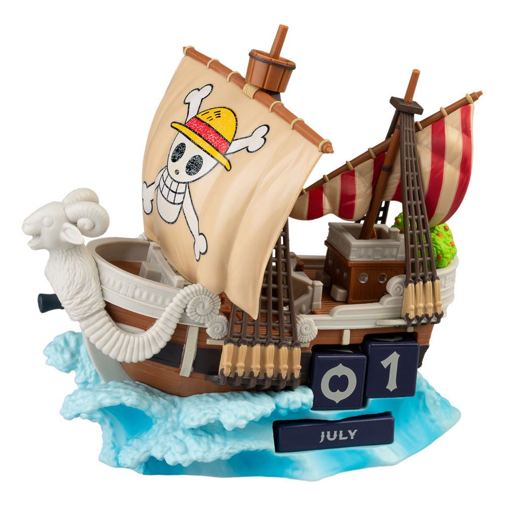 PRE ORDINE - One Piece 3D perpetual Calendar Going Merry