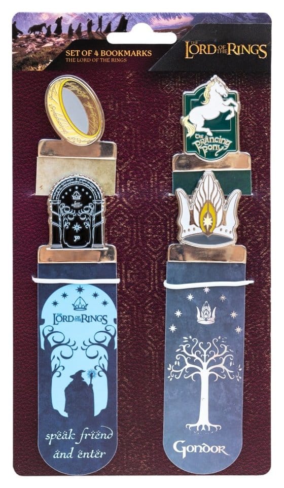 PRE ORDINE - The Lord of the Rings Bookmarks Set of 4