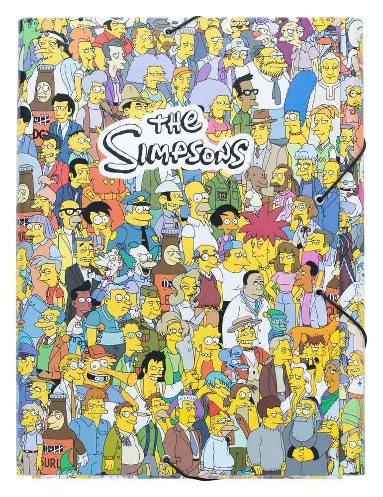 PRE ORDINE - The Simpsons Elasticated Folder 34 x 26 cm