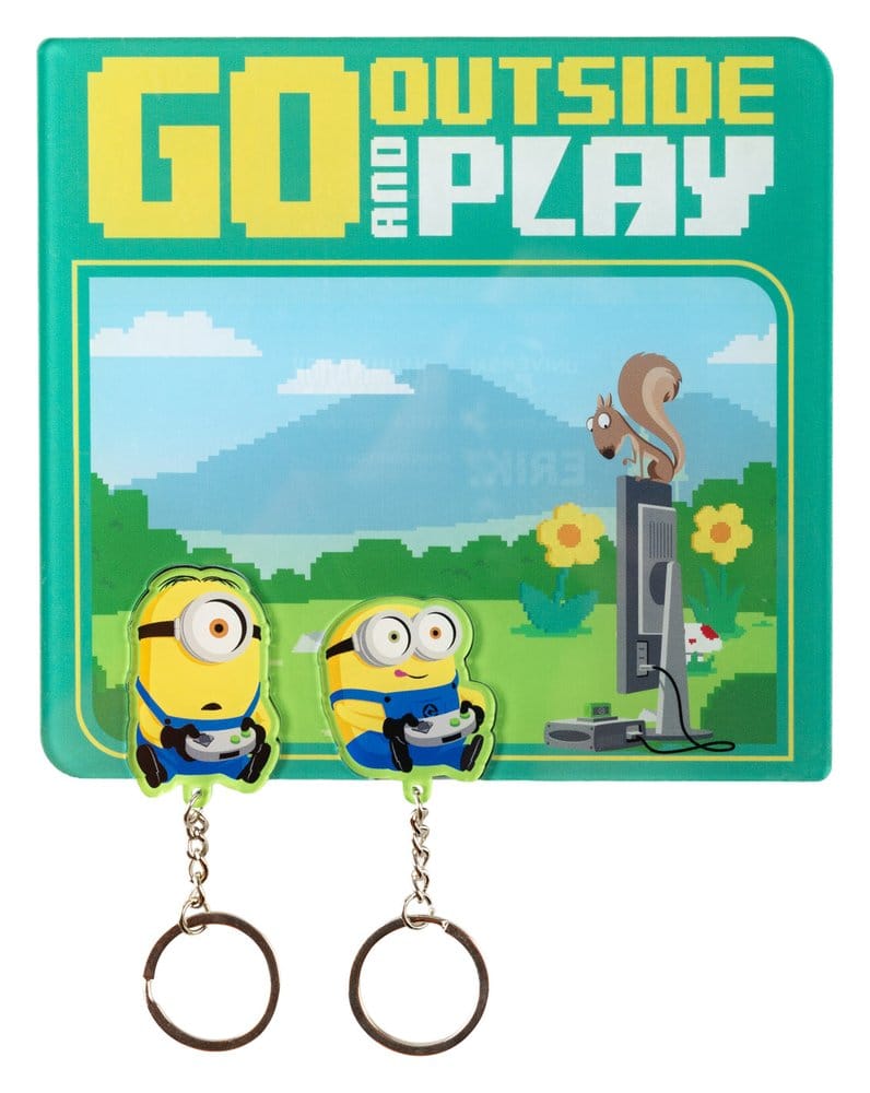 PRE ORDINE - Minions Key Holder with Keyring