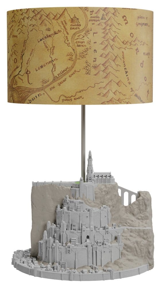 PRE ORDINE - The Lord of the Rings Table Lamp with Shade Minas Tirith 34 cm