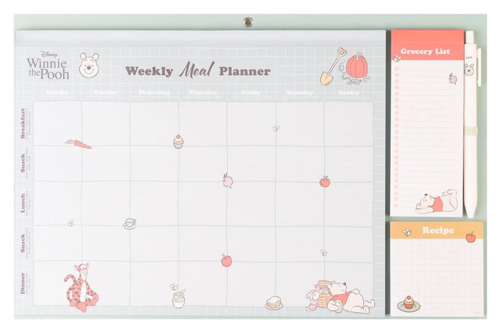 PRE ORDINE - Winnie the Pooh 100th Anniversary Magnetic Meal Planner