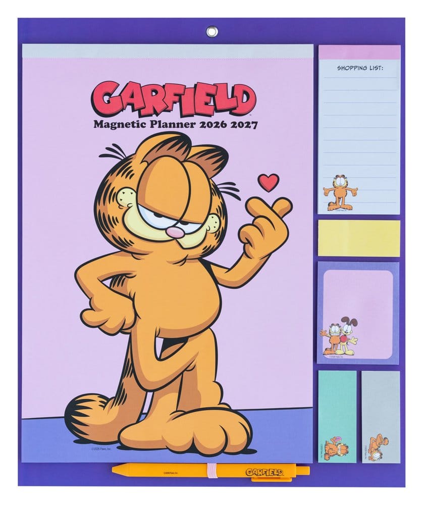 PRE ORDINE - Garfield Magnetic Planner 2026/27 30 x 35 cm