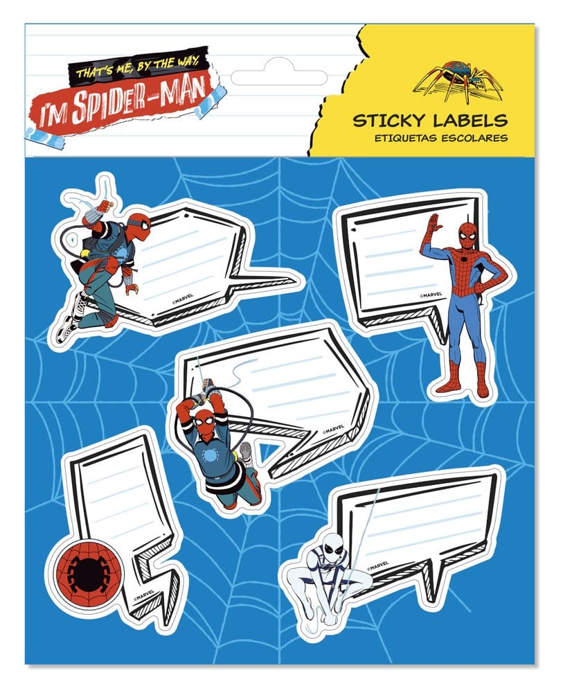 PRE ORDINE - Spider-Man Premium Self-Adhesive Labels