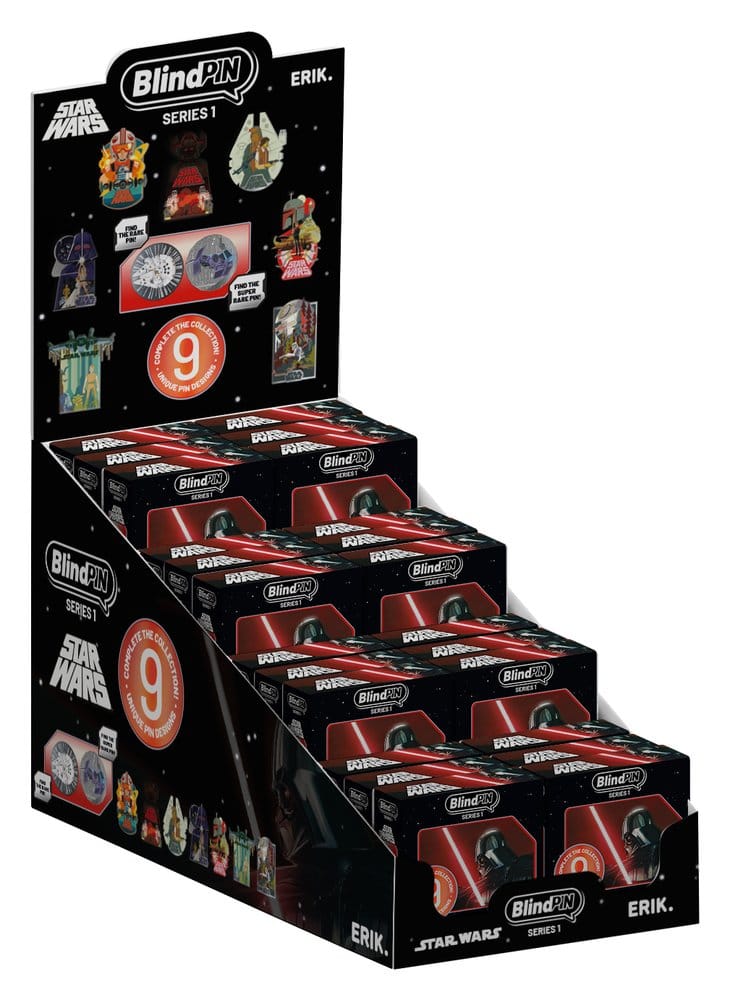 PRE ORDINE - Star Wars Pin Badges Series 1 Display (24)