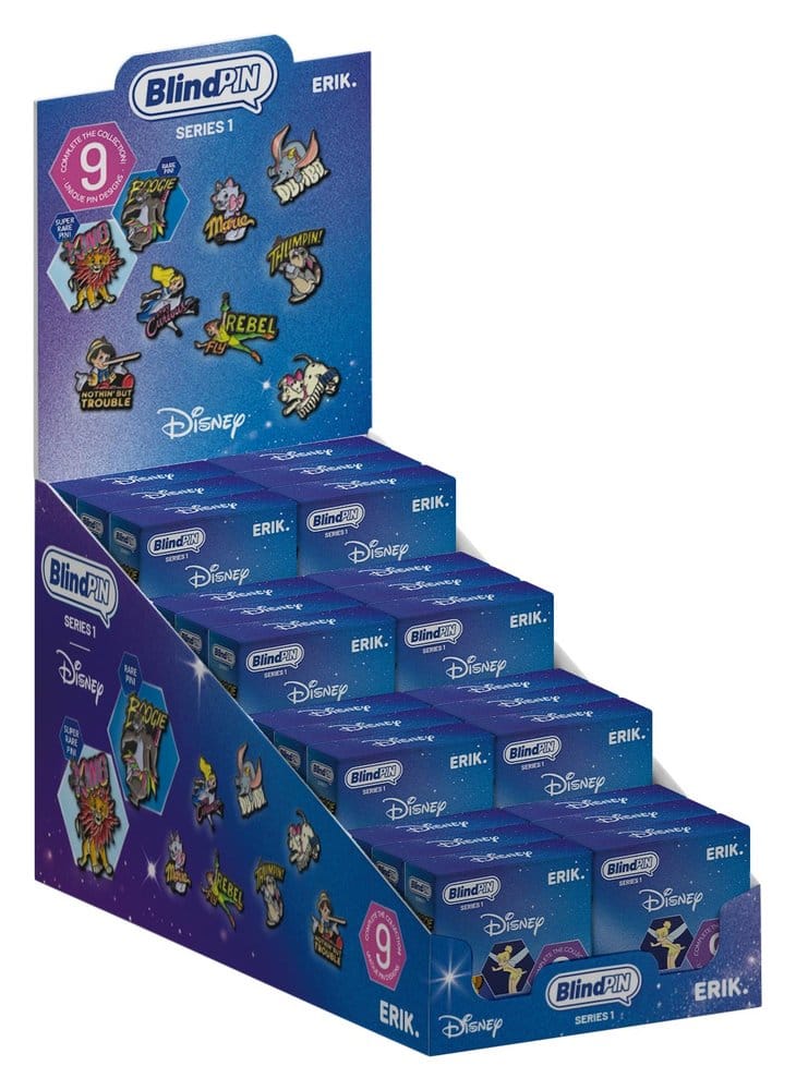 PRE ORDINE - Disney Classics Pin Badges Series 1 Display (24)
