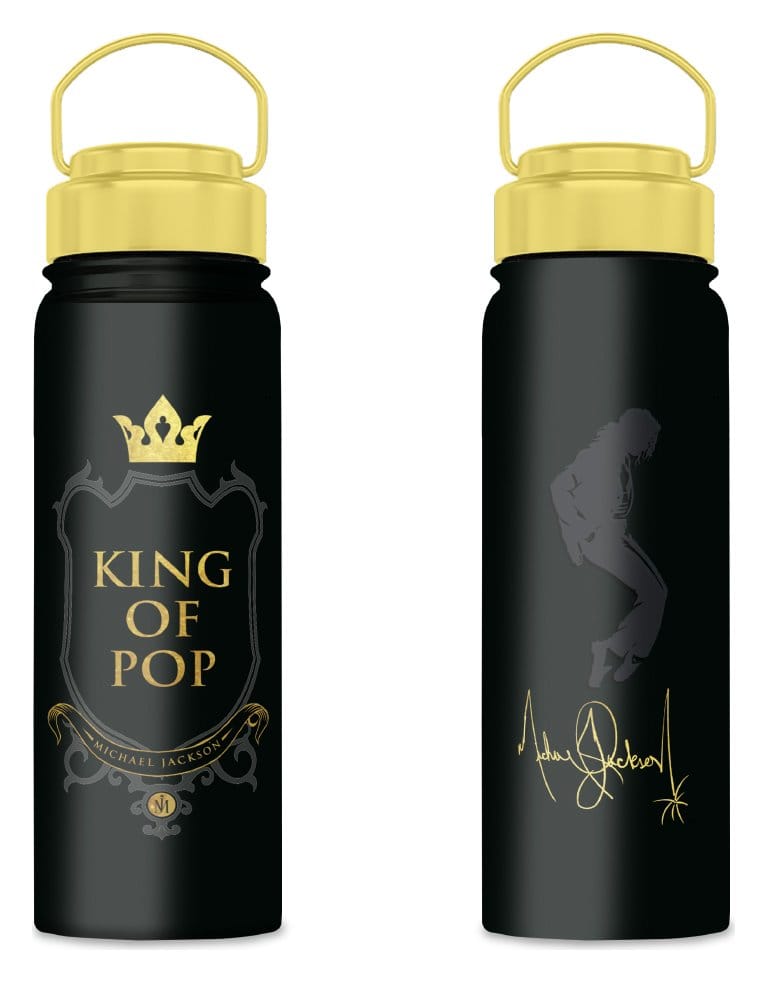 PRE ORDINE - Michael Jackson Metal Water Bottle Hot & Cold 550 ml