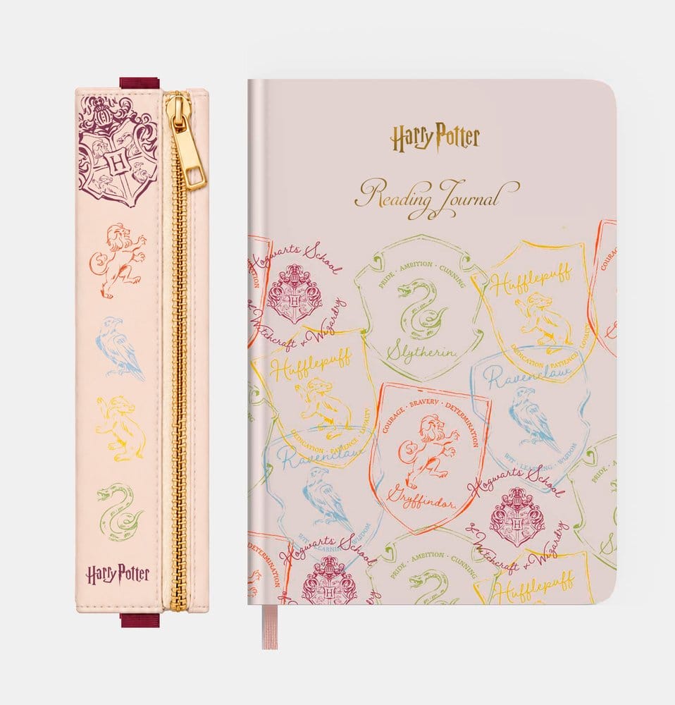 PRE ORDINE - Harry Potter The Readers Club Reading Journal with Built In Pouch English *English Version*