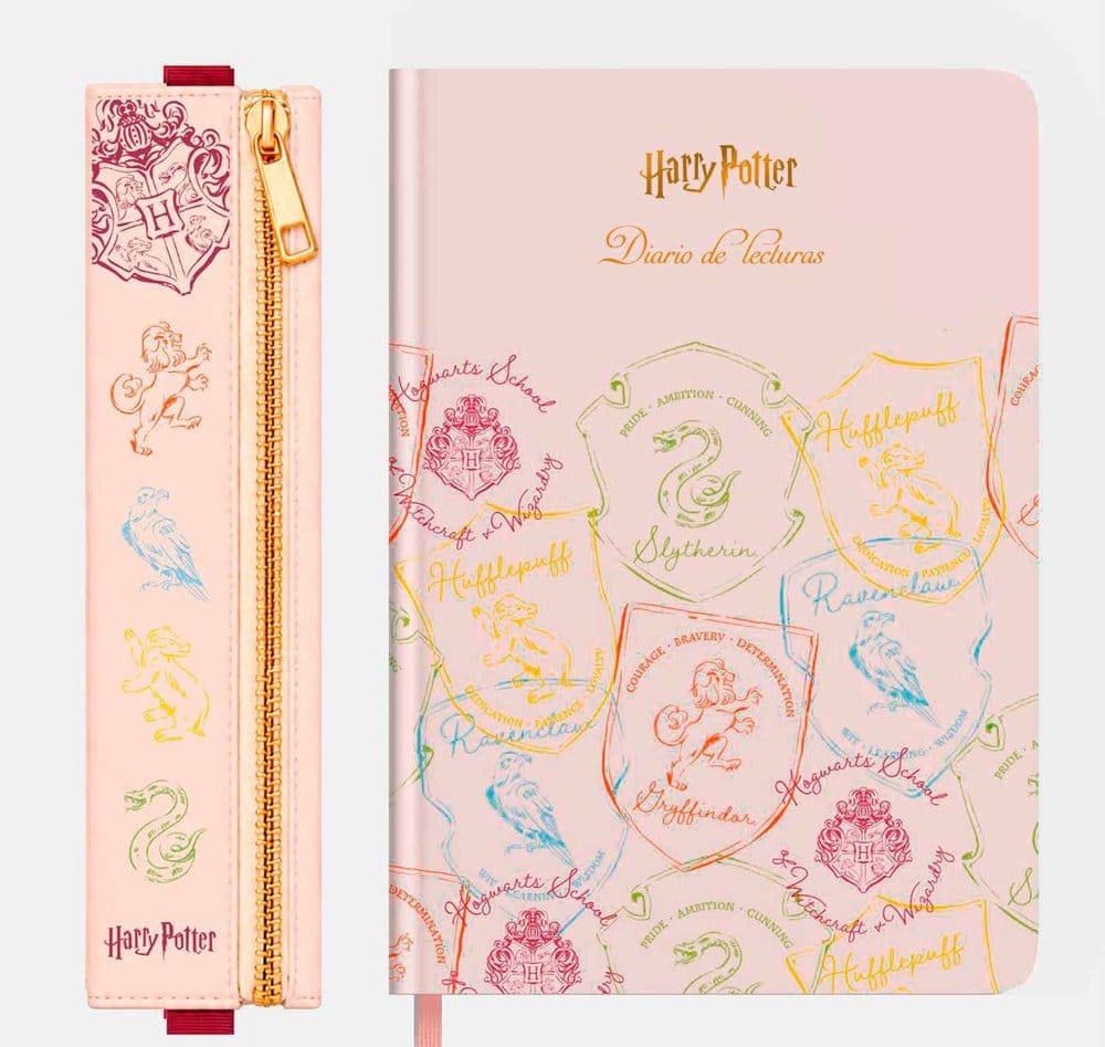 PRE ORDINE - Harry Potter The Readers Club Reading Journal with Built In Pouch Spanish *Spanish Version*