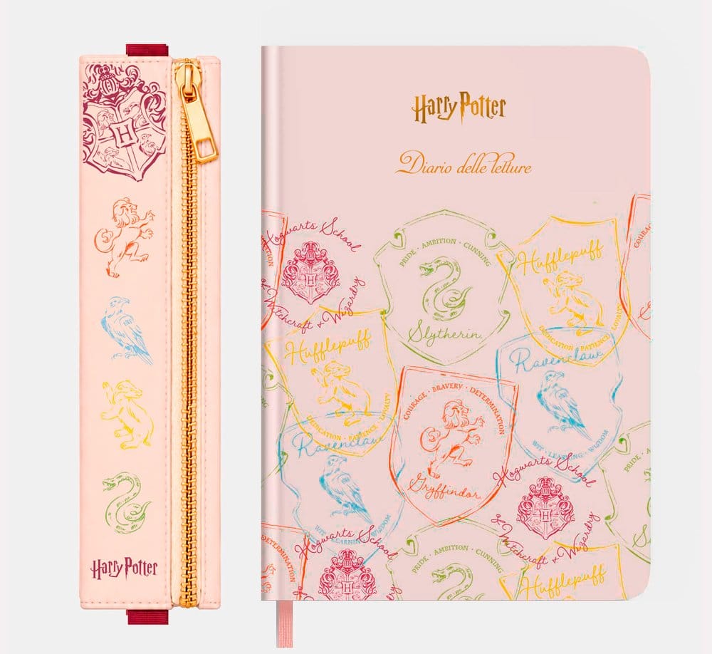 PRE ORDINE - Harry Potter The Readers Club Reading Journal with Built In Pouch Italian *Italian Version*