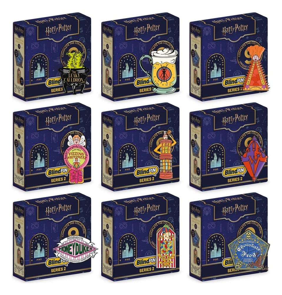 PRE ORDINE - Harry Potter Mystery Pins Series 2 Blind Box Display (24)