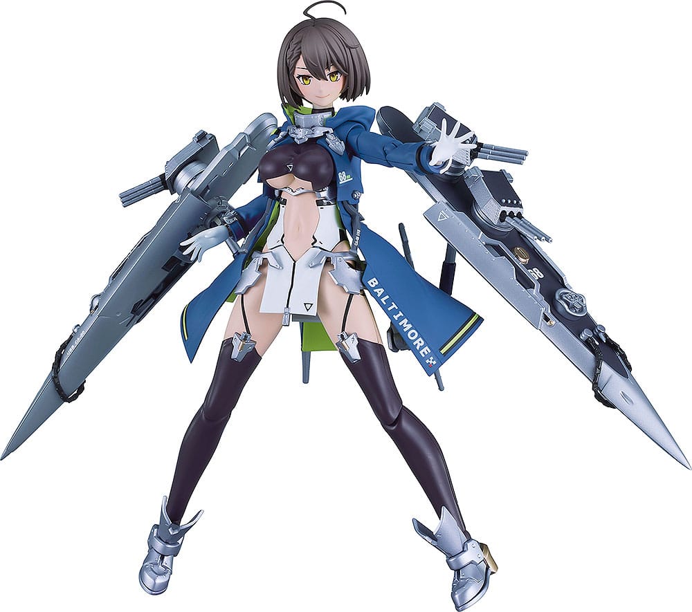 PRE ORDINE - Azur Lane Plastic Model Kit PLAMATEA Baltimore 16 cm