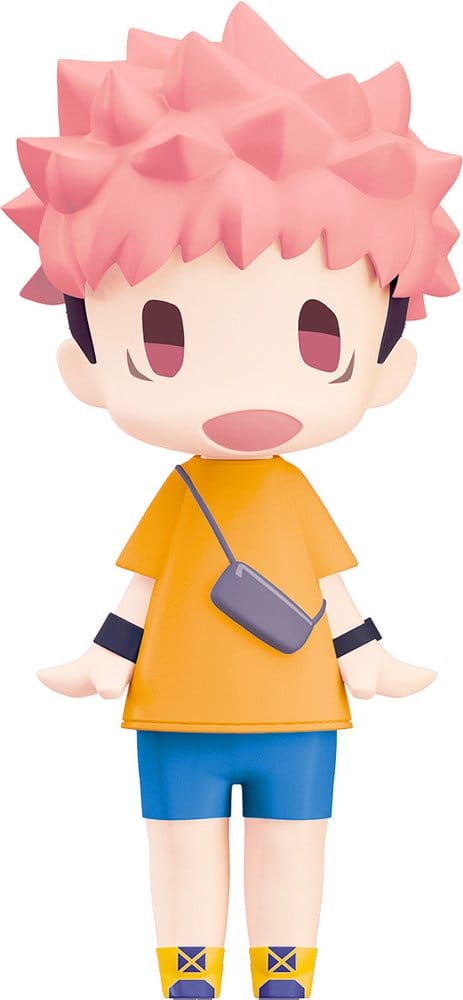 PRE ORDINE - Jujutsu Kaisen HELLO! GOOD SMILE Action Figure Yuji Itadori: Casual Outfit Ver. 10 cm