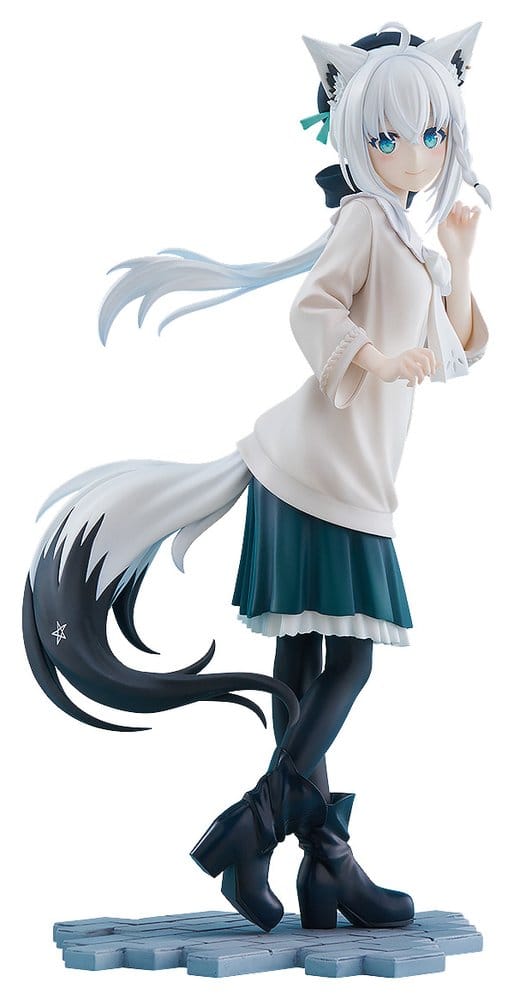 PRE ORDINE - Hololive Production G.S. Collection PVC Figure 1/7 Shirakami Fubuki: Date Style - Casual Outfit Ver. 22 cm