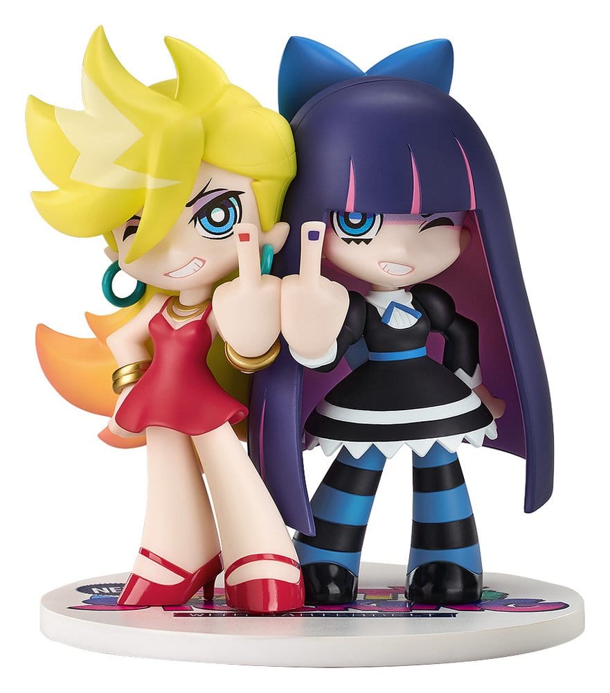 PRE ORDINE - New Panty & Stocking with Garterbelt Mini Memory Mini Figure Panty & Stocking 10 cm