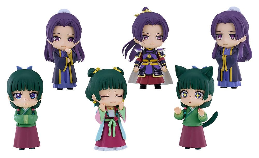 PRE ORDINE - The Apothecary Diaries Nendoroid Surprise Mini Figures Maomao & Jinshi Collection 7 cm Blind Box Display (6)