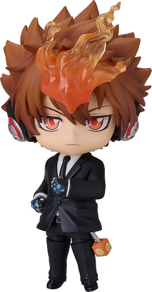 PRE ORDINE - Reborn! Series Nendoroid Action Figure Tsunayoshi Sawada: Black Suit Ver. 11 cm