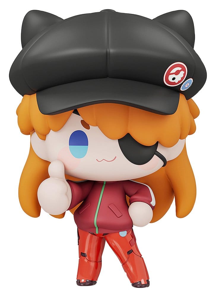PRE ORDINE - Rebuild of Evangelion Good Mini Figure Asuka Shikinami Langley: Jersey Ver. 8 cm