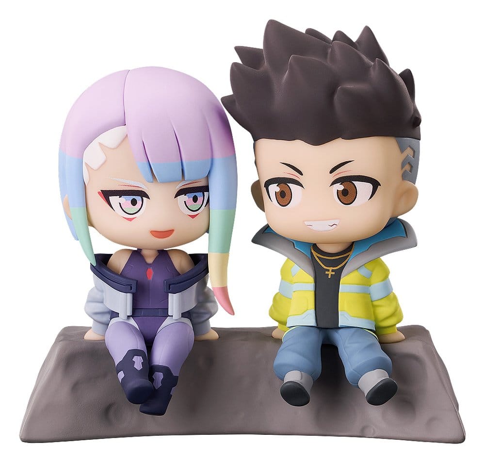 PRE ORDINE - Cyberpunk: Edgerunners Qset+ PVC Figures 2-Pack David & Lucy 8 cm