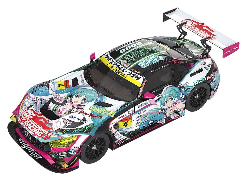 PRE ORDINE - Hatsune Miku GT Project Vehicle 1/64 Good Smile Hatsune Miku AMG 2019 SUPER GT Ver. 7 cm