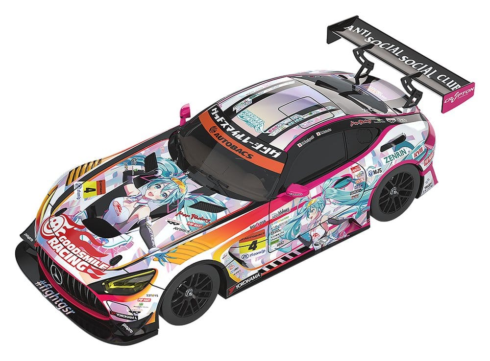 PRE ORDINE - Hatsune Miku GT Project Vehicle 1/64 Hatsune Miku AMG 2021 SUPER GT Round 5 Ver. 7 cm