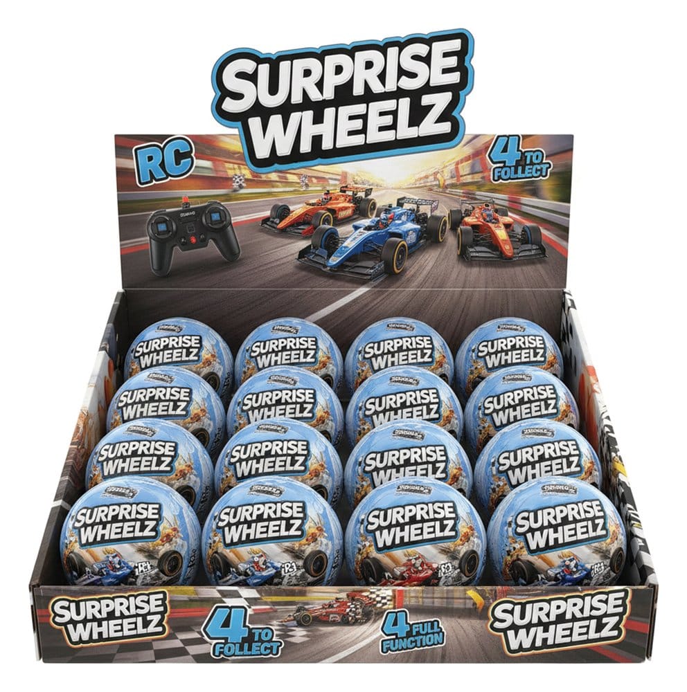 PRE ORDINE - Gear2Play Vehicle Radio-controlled RC Car Surprise Wheelz  Display (16)
