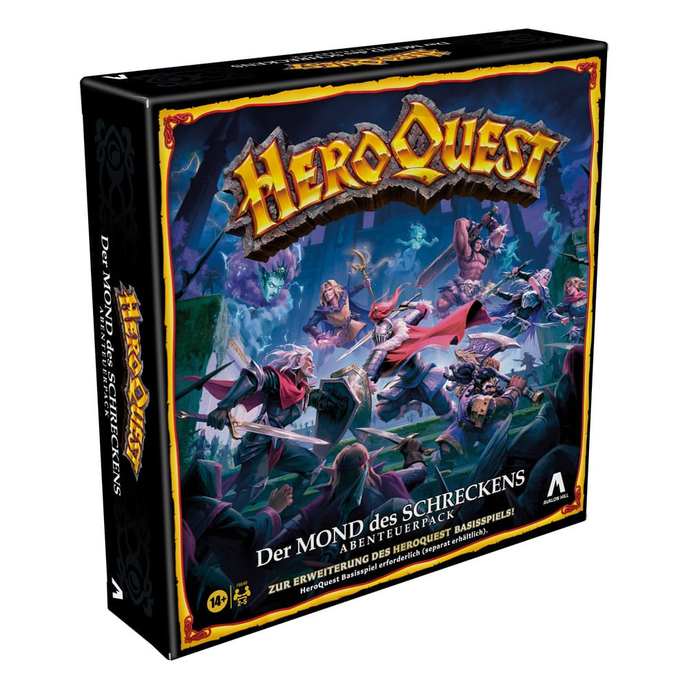 PRE ORDINE - HeroQuest Board Game Expansion Der Mond des Schreckens Quest Pack *German Version*