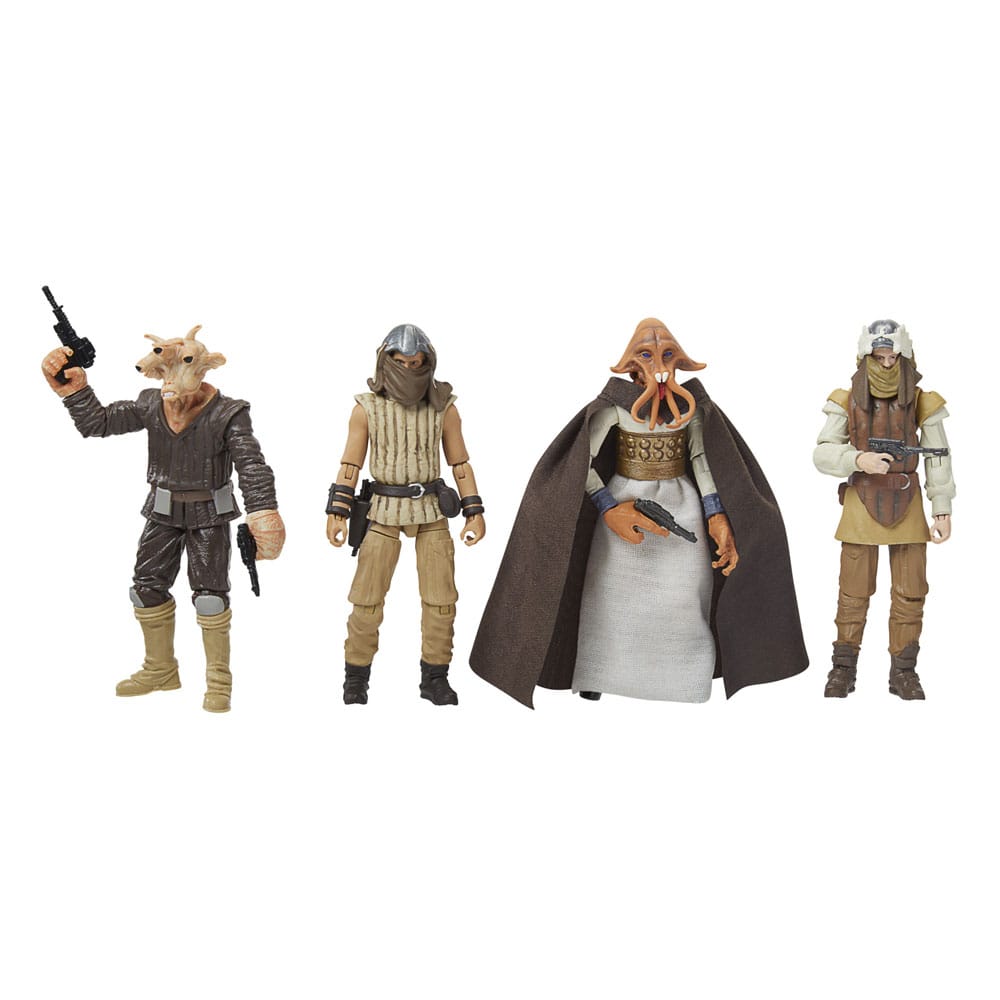 PRE ORDINE - Star Wars Episode VI Vintage Collection Action Figure 4-Pack Jabba's Court Denizens 10 cm