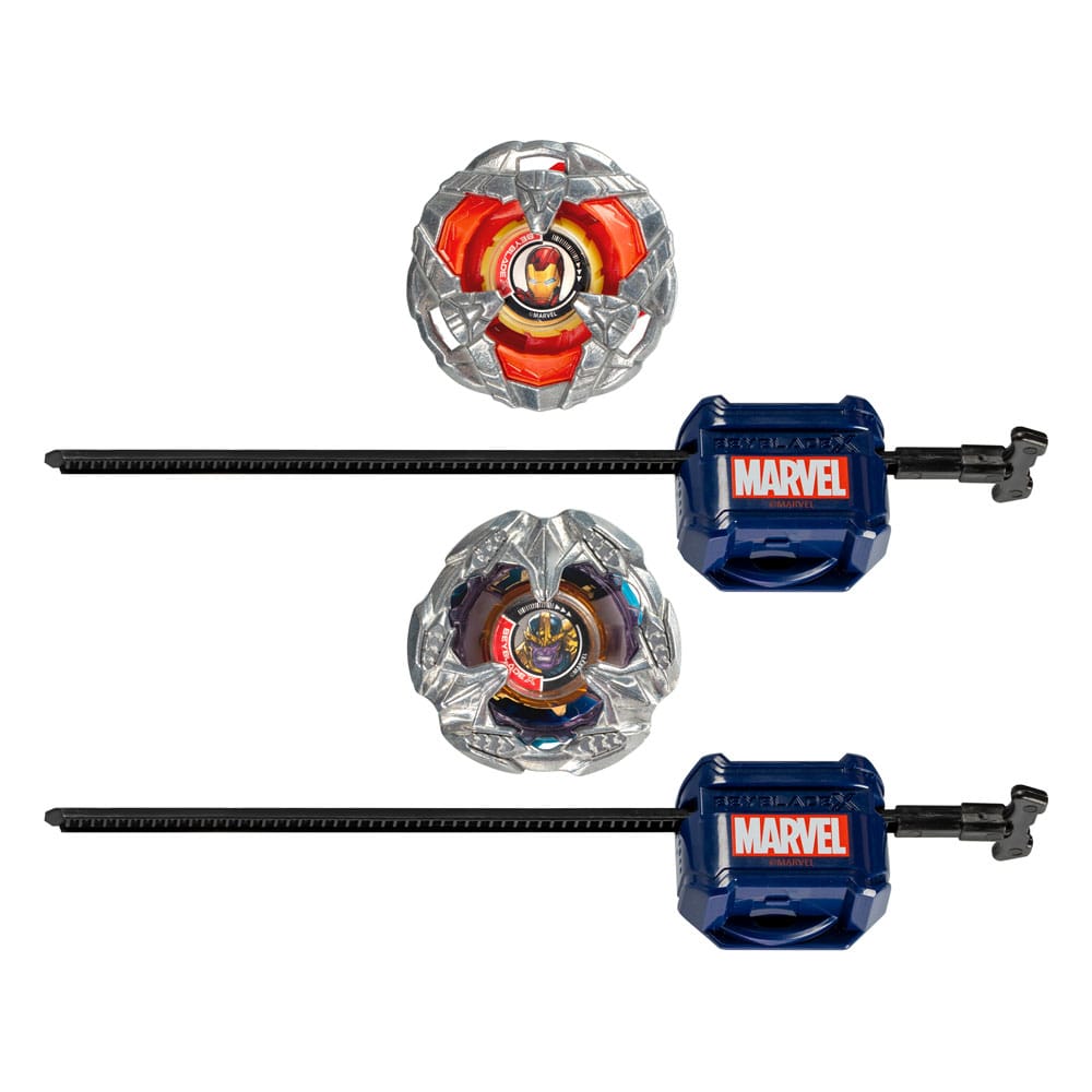 PRE ORDINE - Beyblade X Marvel Collab Iron Man 4-80B vs. Thanos 4-60P