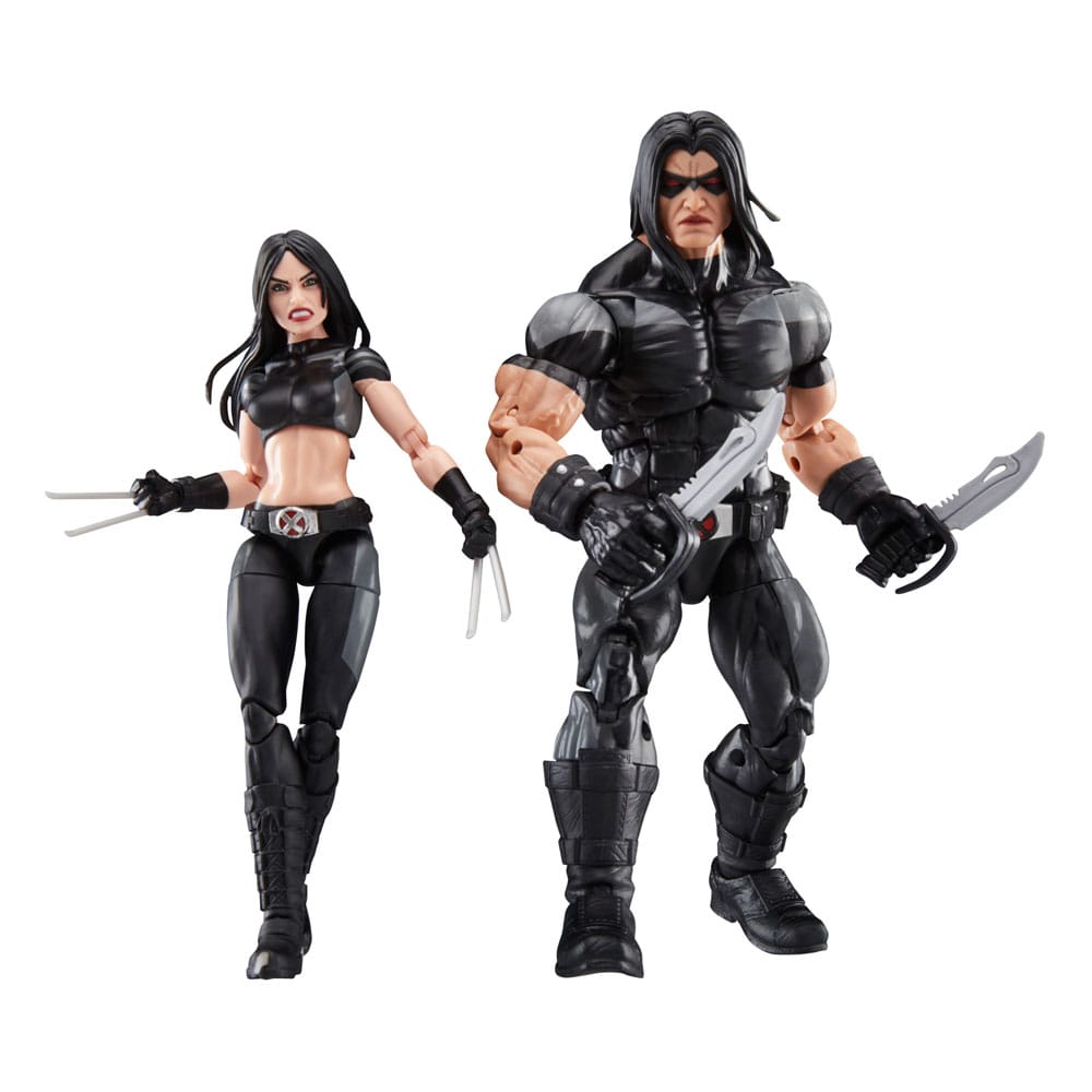 PRE ORDINE - X-Force Marvel Legends Action Figure 2-Pack X-23 & Warpath 15 cm