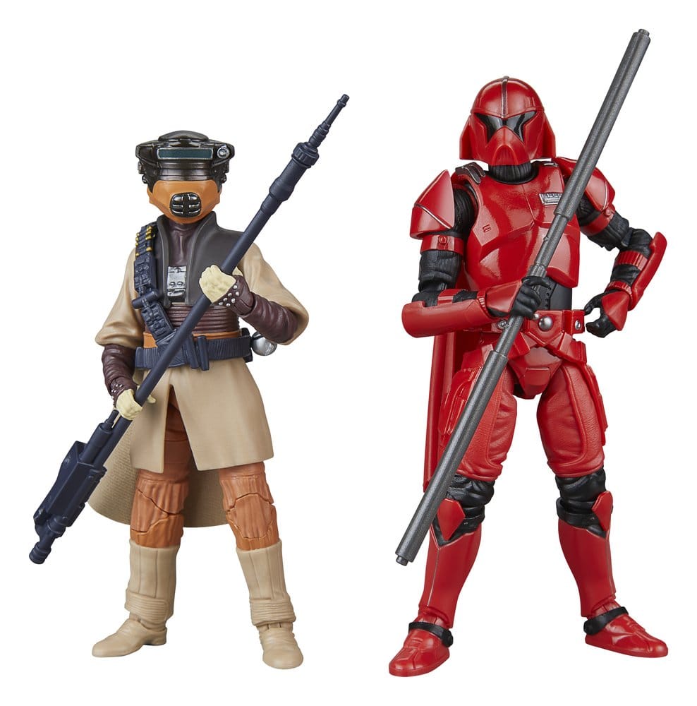 PRE ORDINE - Star Wars: Shadows of the Empire Black Series Action Figures Luke Skywalker (Imperial Guard) & Princess Leia Organa (Boushh) 15 cm