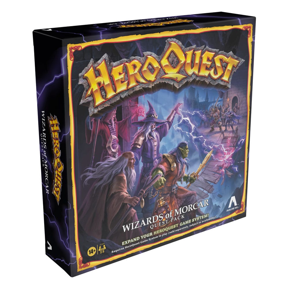 PRE ORDINE - HeroQuest Board Game Expansion Wizards of Morcar Quest Pack *English Version*