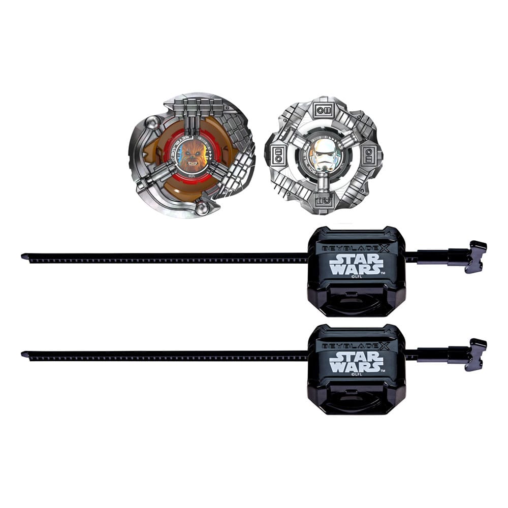 PRE ORDINE - Beyblade X and Star Wars Collab Chewbacca 4-80LF vs. Stormtrooper 5-70B