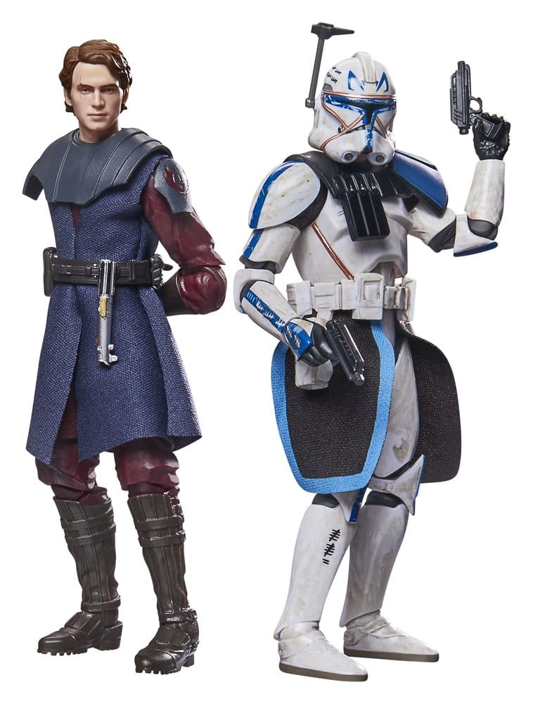 PRE ORDINE - Star Wars Black Series Action Figure 2-Pack Anakin Skywalker & Clone Captain Rex 15 cm