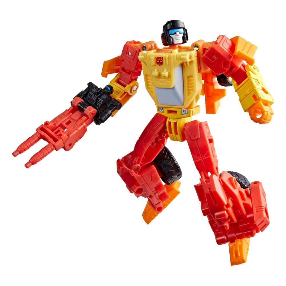 PRE ORDINE - Transformers Age of the Primes Deluxe Class Action Figure Targetmaster Sureshot 14 cm