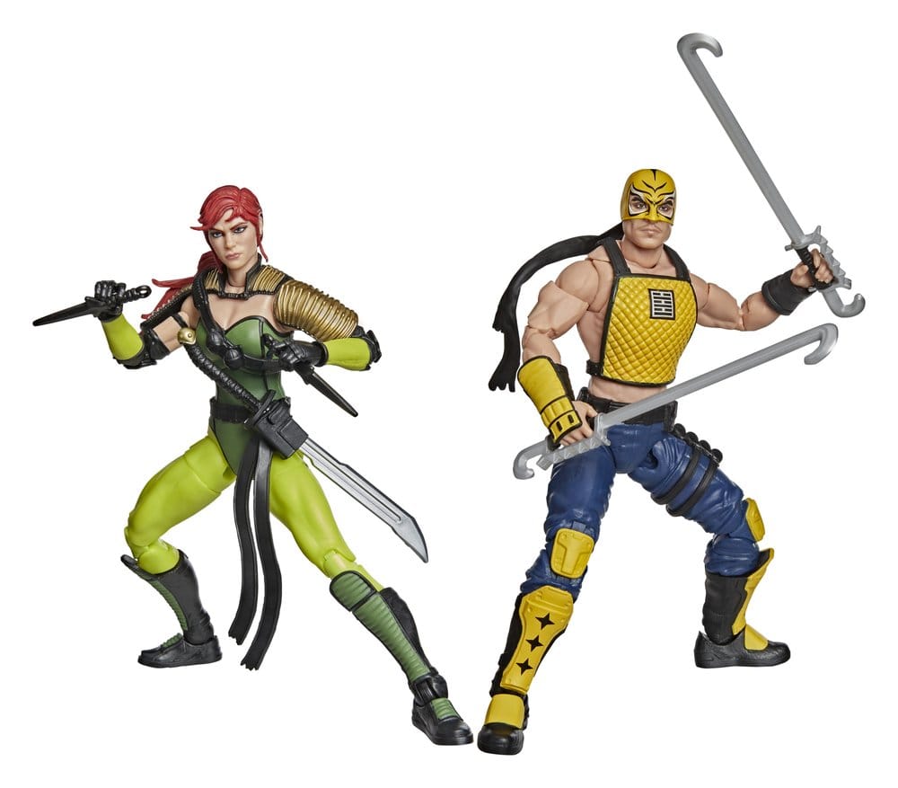 PRE ORDINE - G.I. Joe Classified Series Action Figure 2-Pack #212 Ninja Force Scarlett & T'Jbang 15 cm
