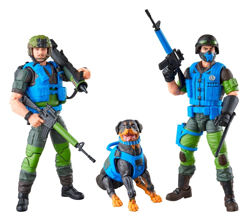 PRE ORDINE - G.I. Joe Classified Series Action Figure 3-Pack #220 Mad Marauders: Footloose & Mutt & Junkyard 15 cm